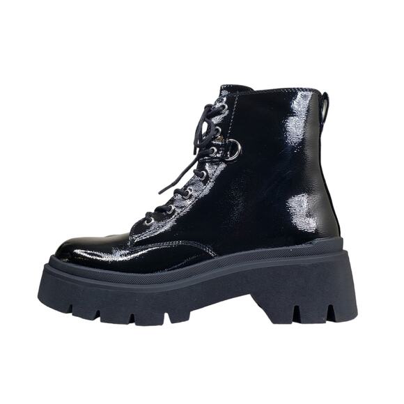 CALL IT SPRING Womens 9 Sidney Platform Lace-up Boot in Black NEW - Picture 5 of 12